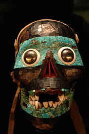 Aztec Skull depicting Tezcatlipoca, from the British Museum.